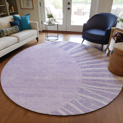 Tapis intérieur / extérieur Melania avec envers antidérapant