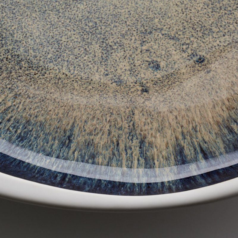 Lullaby Glass Decorative Bowl, 2" H x 16.75" W x 15.75" D