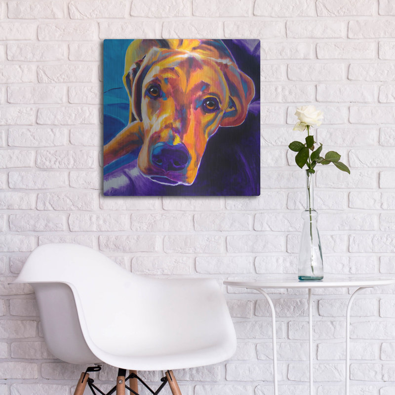 «Lab - Lil Bear» par Dawg Painter, H 24 po x l 24 po
