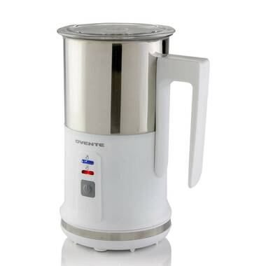 Miroco Milk Frother, Stainless Steel Milk Steamer , Automatic Foam Maker,  Electric Milk Warmer, Silent Operation, 120V