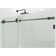 Galaxy 56 - 60 in. x 78 in. Fully Frameless Fluted Sliding Shower Door