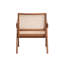 Chaise d'appoint naturelle - siège de 22 po de largeur, 16 po de hauteur, 19 po de profondeur, assise polyvalente avec finition de 32 po de hauteur, confortable et moderne