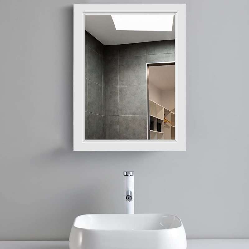 Amryis Bathroom Cabinet, White