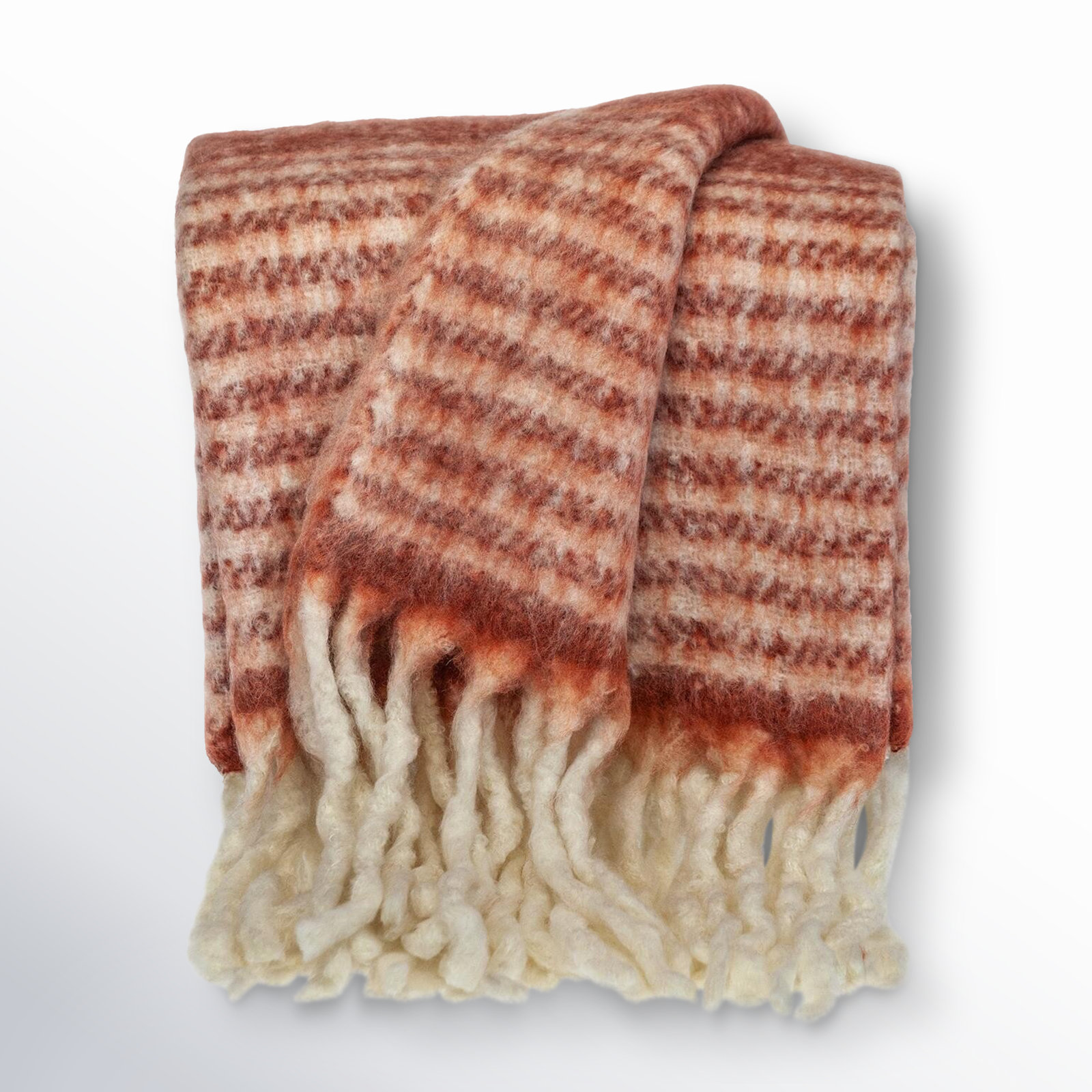 Ixia Throw Blanket, Red