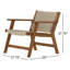 Chaise de patio en teck Alaire