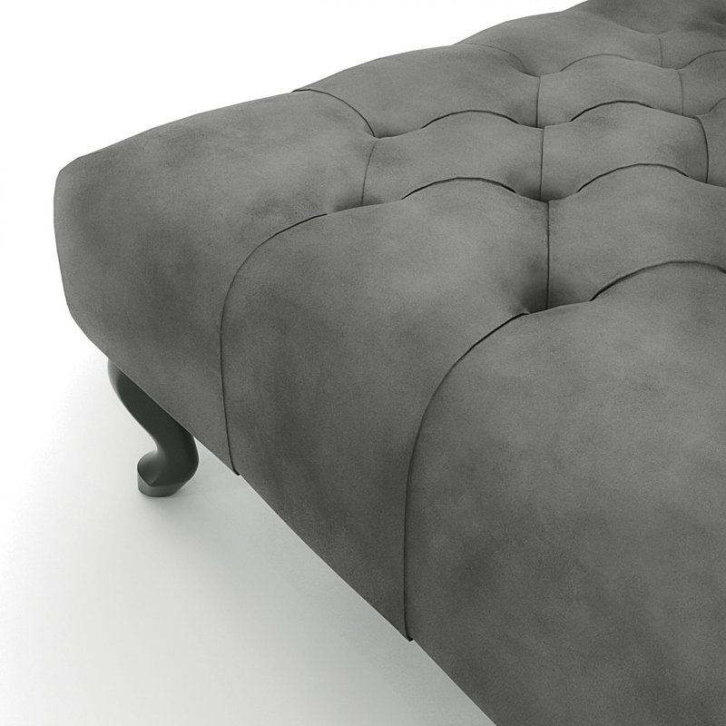 Idell Velvet Upholstered Bench, H30 x W100 x D60cm