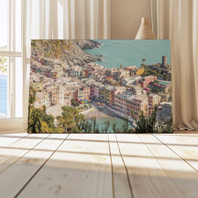 «Coastal Town Views», reproduction sur toile tendue