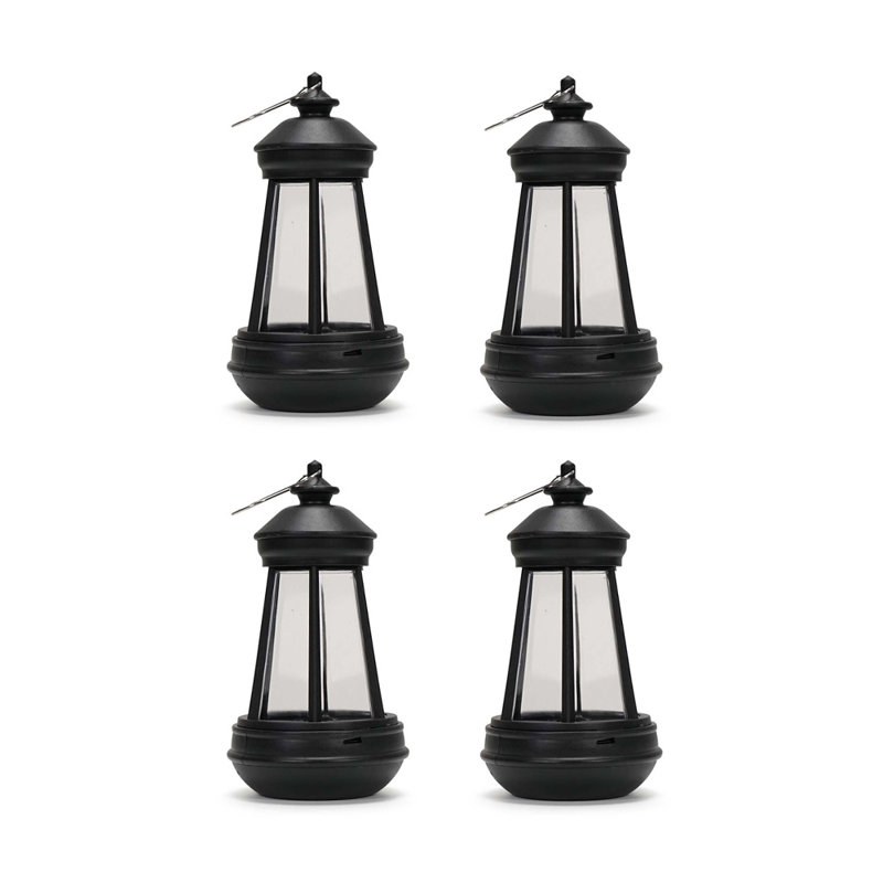 Alenushka 17cm Solar Powered Integrated LED Outdoor Hanging Light