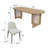 Yonit 9 Piece - Solid Wood Dining Set-1468813085