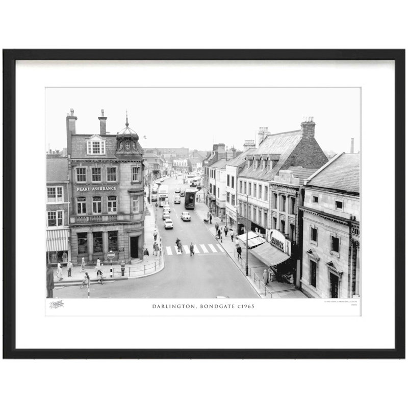 Darlington, Bondgate C1965 by Francis Frith - Single Picture Frame Print, 40cm H x 50cm W x 2.3cm D