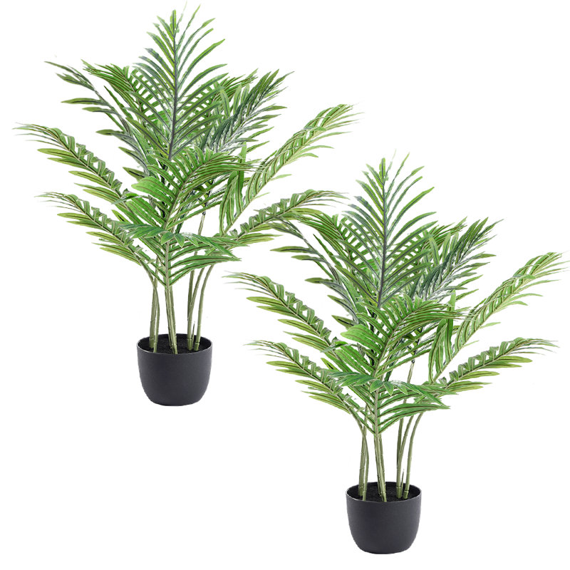 Palmier artificiel en pot, 2