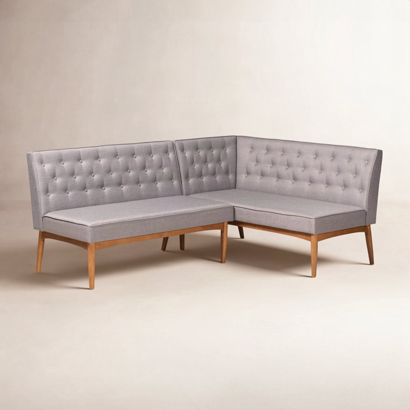 Cherianne Polyester Upholstered Bench