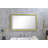 42 In. W X24 In. H Oversized Rectangular Framed LED Mirror Anti-Fog Dimmable Wall Mount Bathroom Vanity Mirror