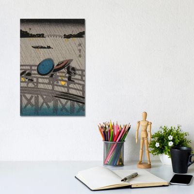 Iconic Japan VII - Wrapped Canvas Painting