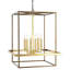 Kayce 6 - Light Lantern Rectangle Chandelier