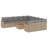  Garden Sofa Set Beige, Light Grey
