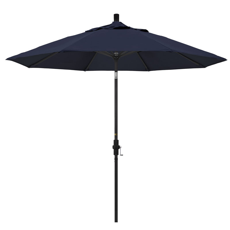 Parasol 9 'Market Sunbrella, Toile bleu marine Sunbrella®