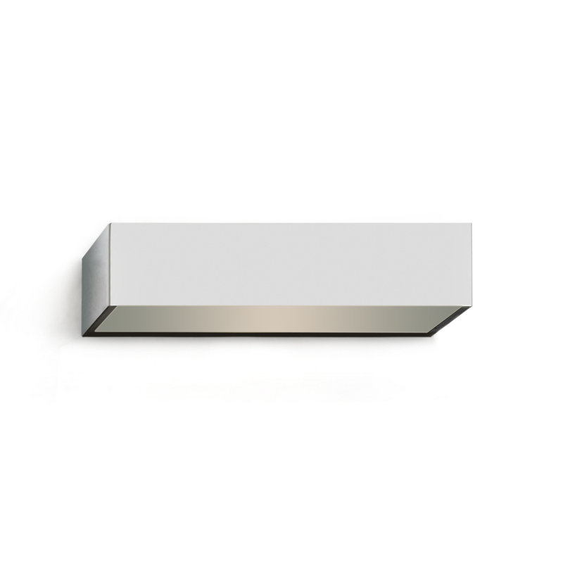 Alyas Flush Mounted Sconce, Nickel