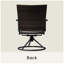 Chaise d'appoint 2 pièces en osier