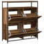16 Pair Shoe Storage Cabinet