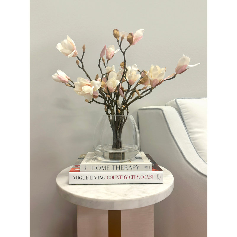 Magnolia Arrangement, Pink/Cream