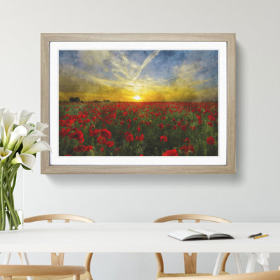 Field of Poppies Vol.3 - Framed Print