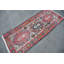 Tapis turc rétro fait à la main: tapis de laine Anatolian vibrant pour le style de plancher décoratif - bleu / rose SN-6270