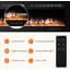 Eul 17 Stories Black Electric Fireplace-1098635545