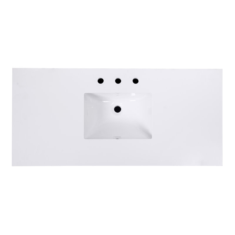 Celine 48 In Single Sink Bathroom Vanity With Quartz Top, Coffee Brown, Coffee Brown