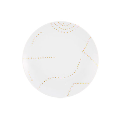 Folkifunki Porcelain Salad/Dessert Plate