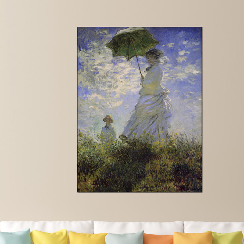 Claude Monet - Wrapped Canvas Painting, 120cm H x 90cm W x 1.8cm D
