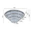 Azaan Chrome LED Flush Mount