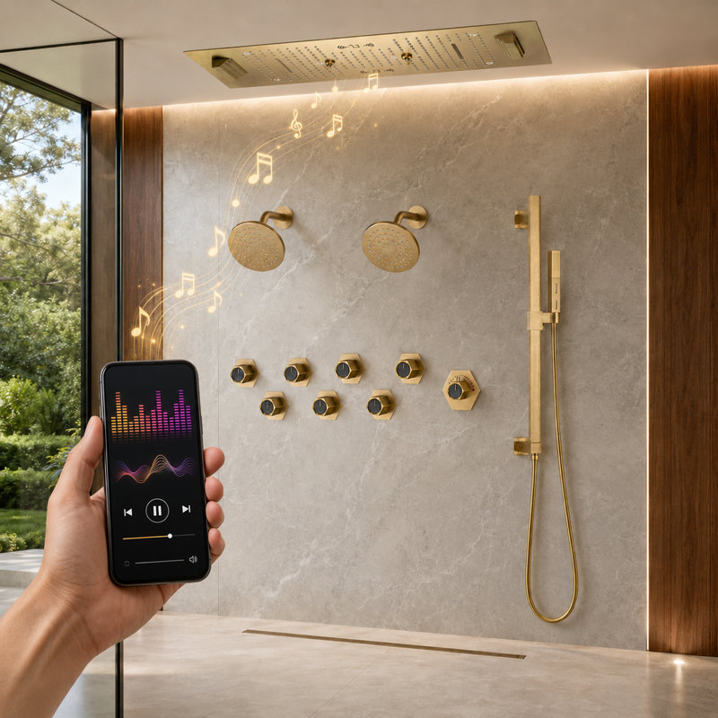 ENSEMBLE DE DOUCHE 36 "X 16"