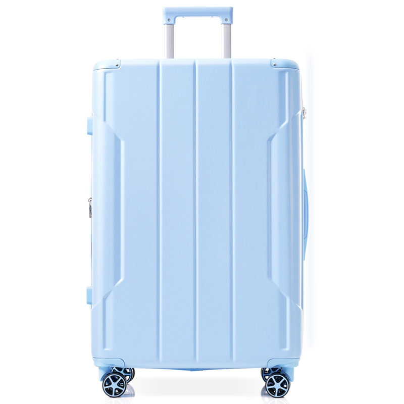Ensembles de bagages 3 pièces, valises rigides durables en ABS rigide avec roues pivotantes doubles 20/24/28 pouces
