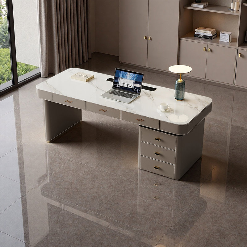 Bureau élégant et tendance, H 29,52 po x l 78,74 po x P 23,62 po