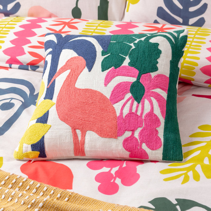 Marula Abstract Square Cushion