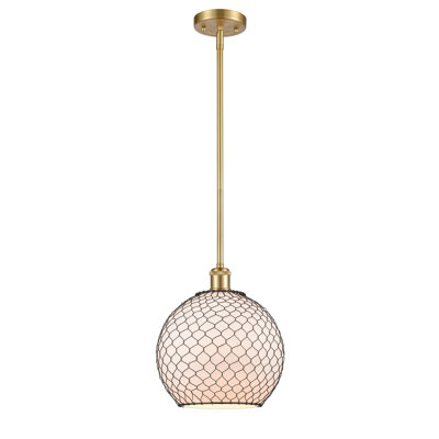 Luminaire sphère suspendu 1 lumières simple Egger