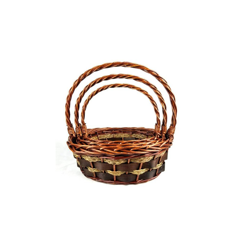 Breakwater Bay Seagrass Box, 6" H x 16" W x 13" D