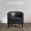 Fauteuil demi-tonneau de 26,77 po Munson-324262356