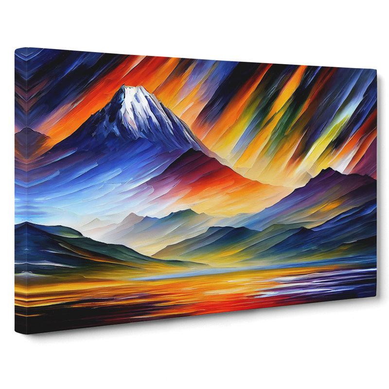Beautiful Mountains Vol.3 - Wrapped Canvas Painting, 35cm H x 50cm W x 3cm D