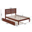 Lit plateforme avec lit gigogne en bois massif Jaqson par Harriet Bee-49622929-49622926