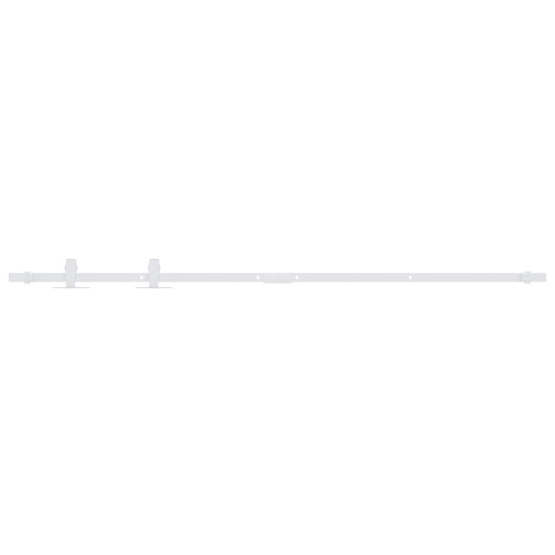 Afet Mini Sliding Barn Door Push, 152cm, White
