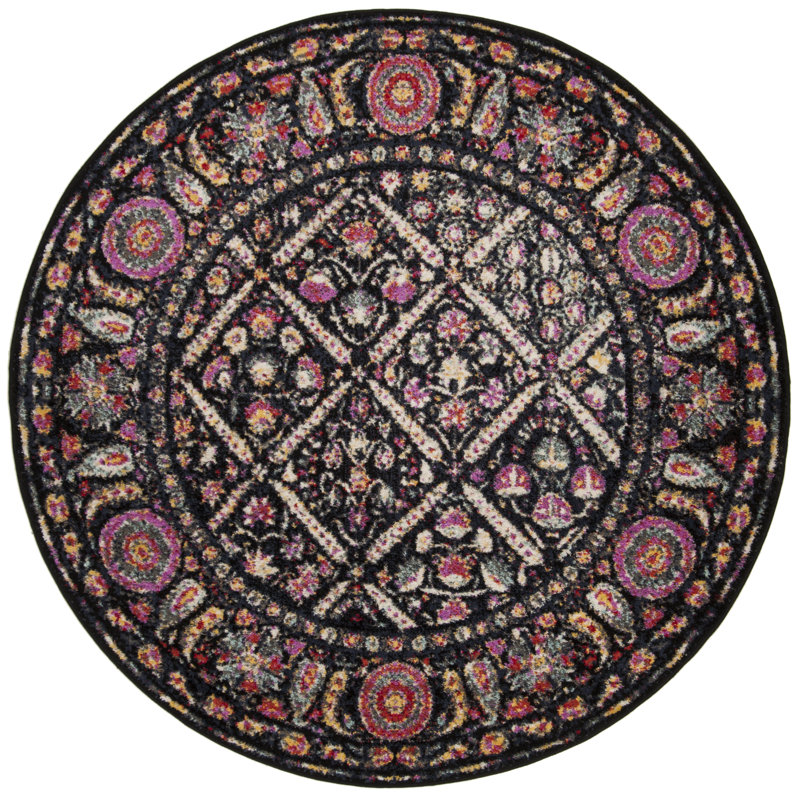 Alisa Performance Oriental Rug, Round 6'
