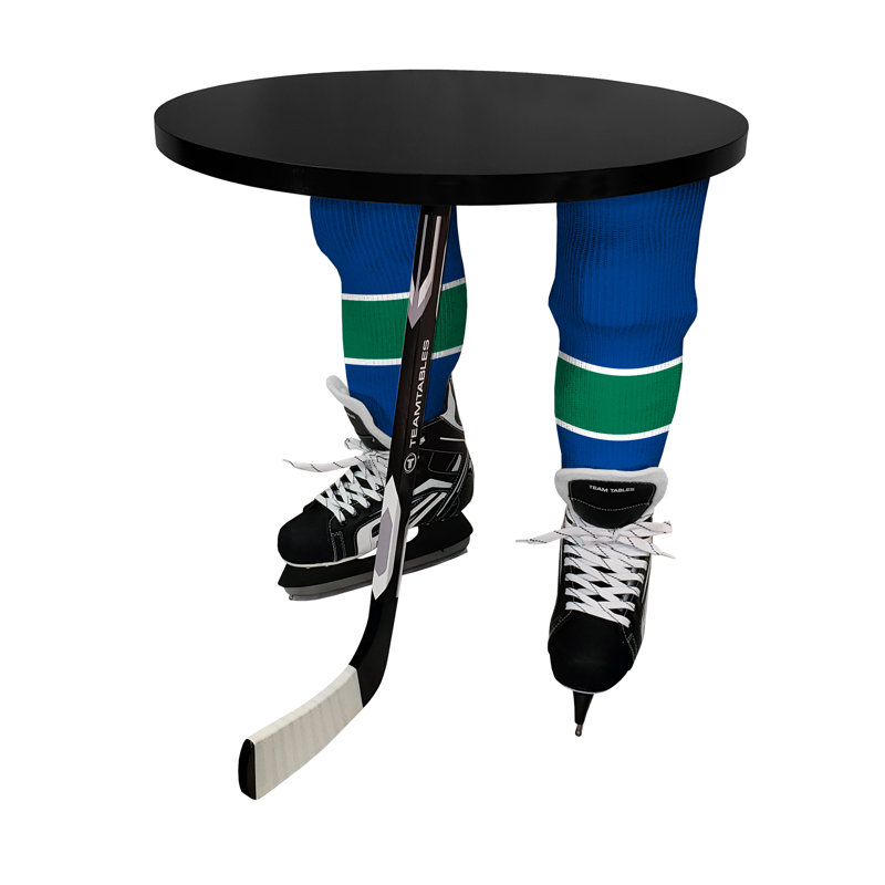 Table de bout à 3 pieds, Noir, Noir, Canucks de Vancouver