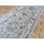 Tapis rectangulaire en laine de conception unique 2 pi 7 po x 15 pi 10 po Estremara