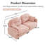 Canapé modulaire Pink Cloud