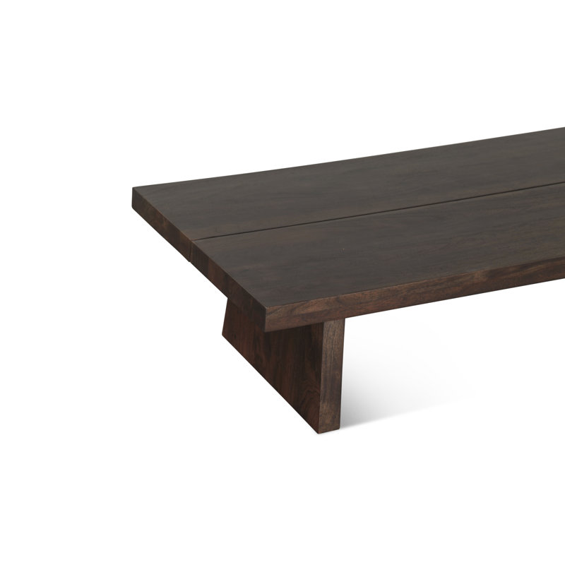 Carlo Acadia 58" Coffee Table In Coffee Bean