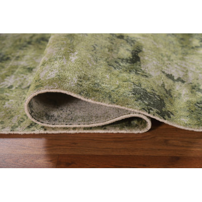 Handmade Abstract Modern Rug 5x6