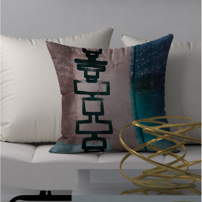 Housse de coussin carrée/insert, 20 po X 20 po