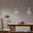 Bell Shaped Glass Pendant Light-789922707